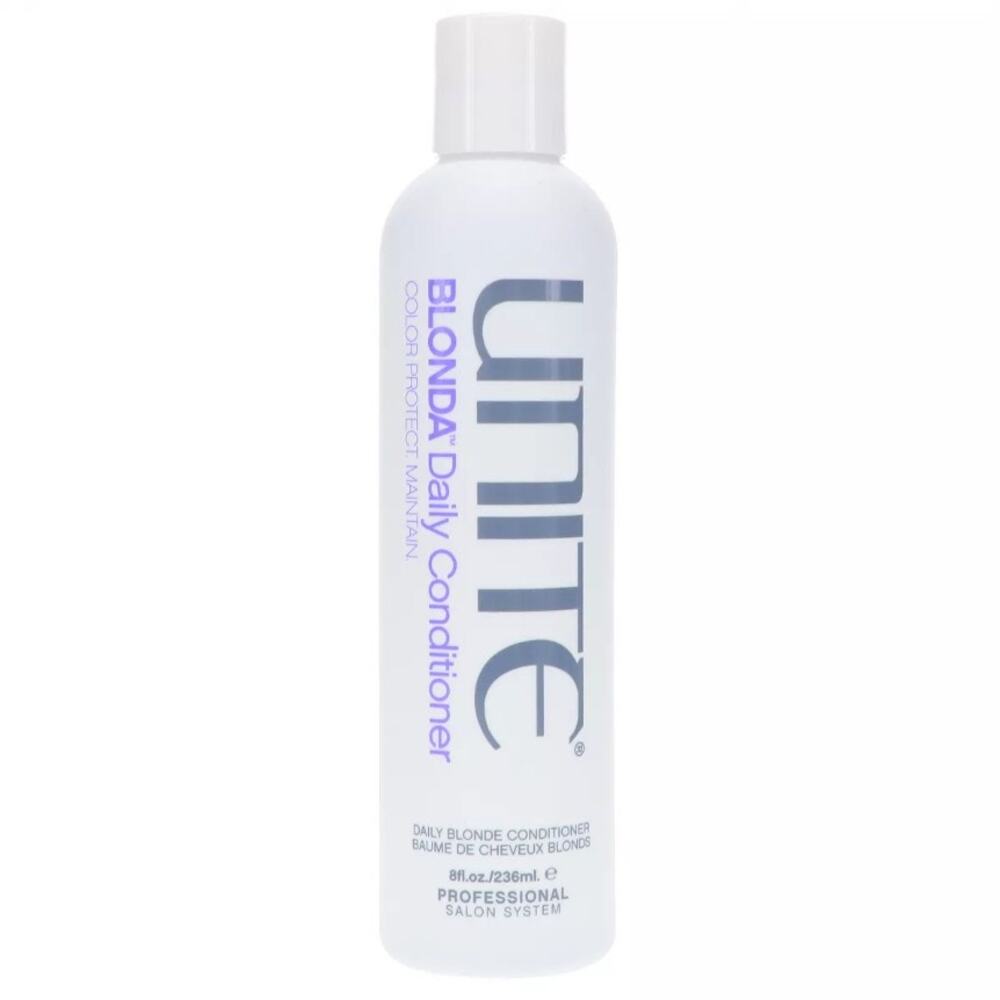 UNITE Professional Blonda Daily Toning Conditioner Color Protect 8oz Blonde Hair